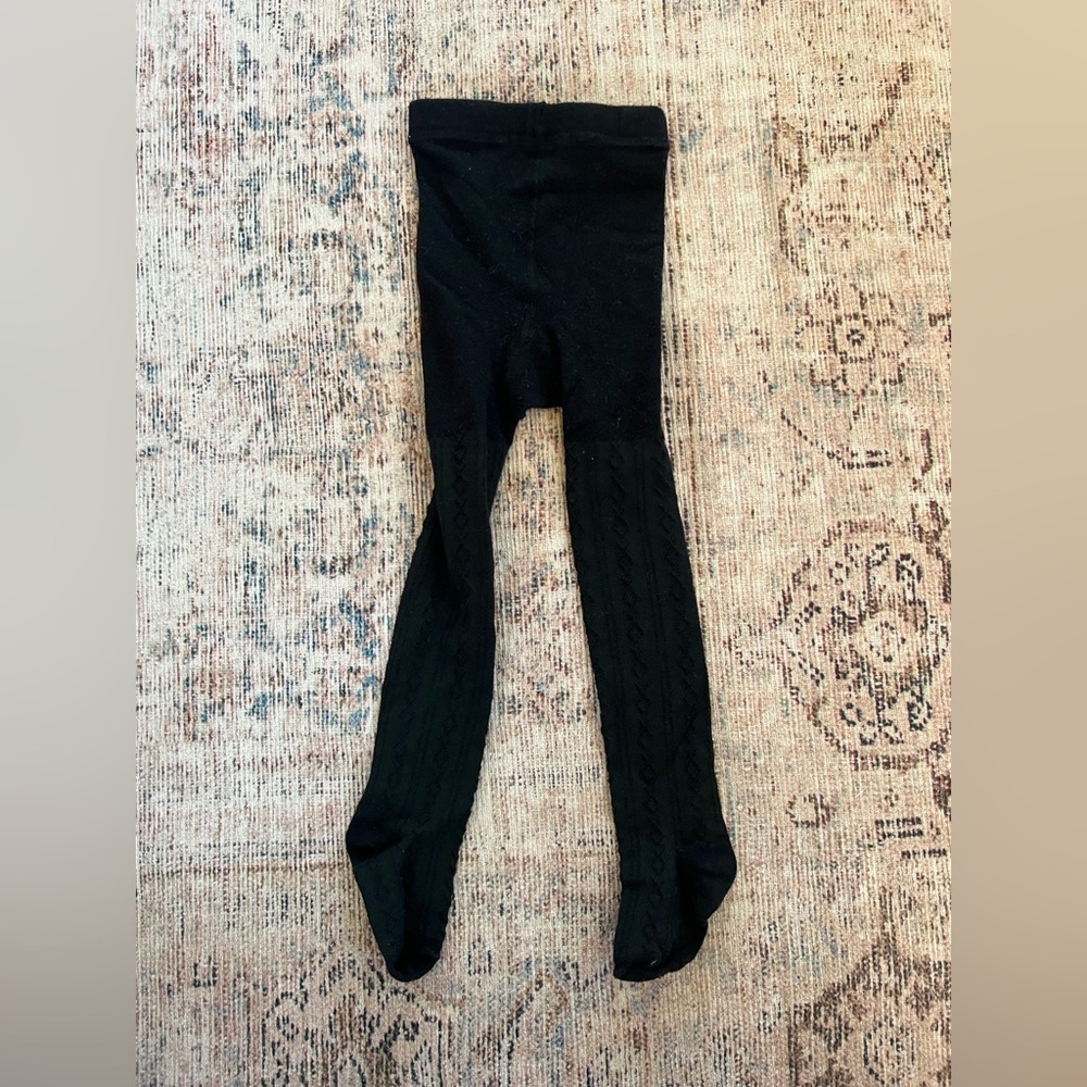 Classic Black Kids Tights size 3-4